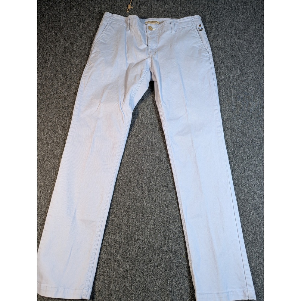Teenie Weenie All That Bear Light Blue Chino Pants Embroidered Mascot Size FM